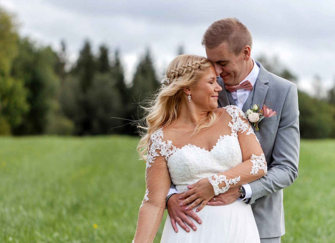 Bröllopsfotograf Åsa Lännerström, bröllopsporträtt Borås